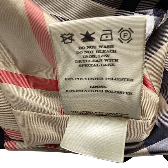 Burberry Trench Coat in Black Polyester - Picture 6 of 6